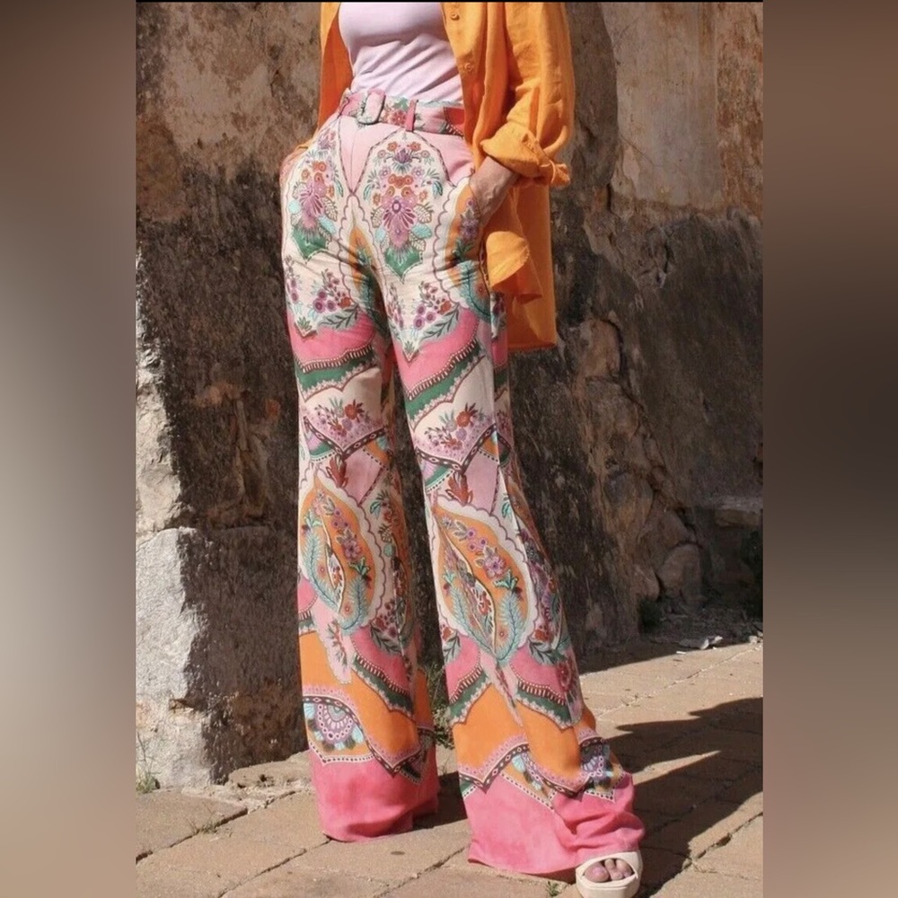 ZARA Wide-leg Dress Pants XS